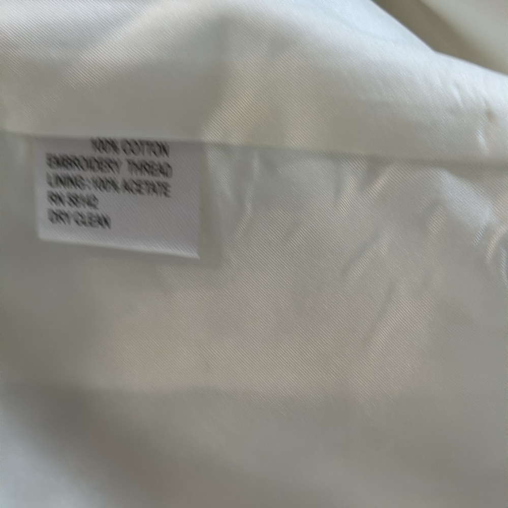 Maggy London White‎ Sleeveless V-Neck Sheath Dress size 12 - Picture 8 of 8